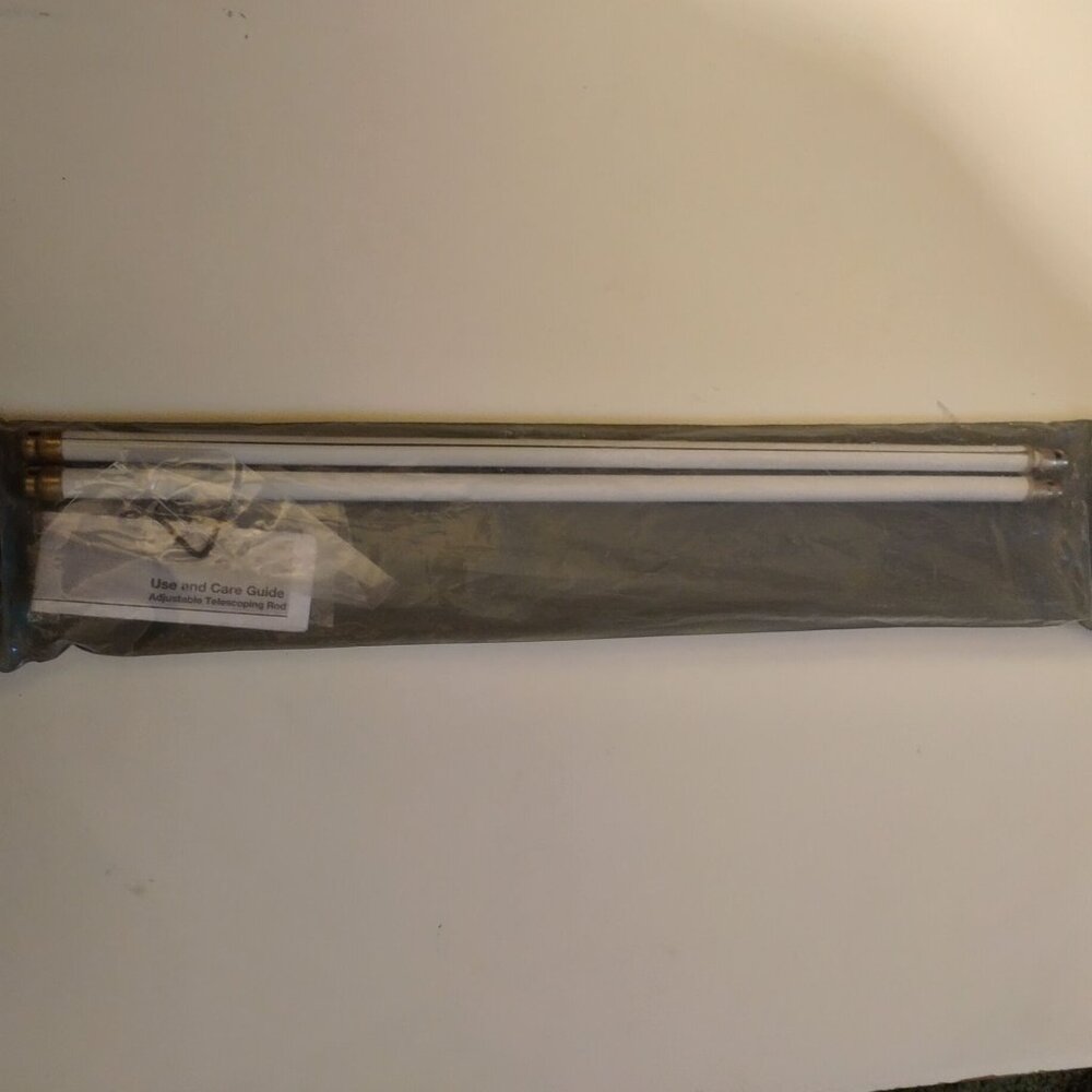 5/16 In Sash Rod Set Adjustable Telescoping Window Curtain Rods-NEW - Picture 4 of 5
